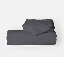 Load image into Gallery viewer, Graphite Gray Duvet Cover Set